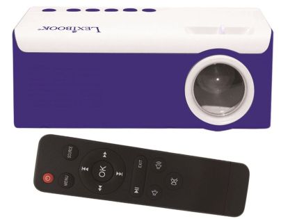 Lexibook Mini domácí kino - projektor pro filmy, hry a fotografie