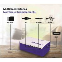 Lexibook Mini domácí kino - projektor pro filmy, hry a fotografie 4