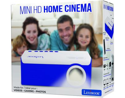 Lexibook Mini domácí kino - projektor pro filmy, hry a fotografie