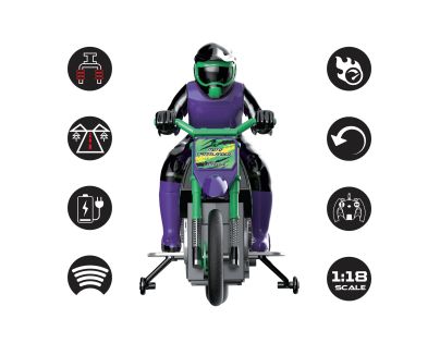 Lexibook Motorka na dálkové ovládání se světelnými efekty