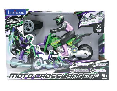 Lexibook Motorka na dálkové ovládání se světelnými efekty