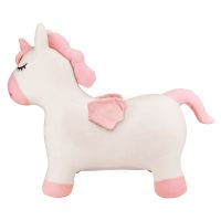 Lexibook Nafukovací plyšový skákací jednorožec