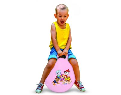 Lexibook Nafukovací skákací míč 45 cm růžový Tlapková patrola