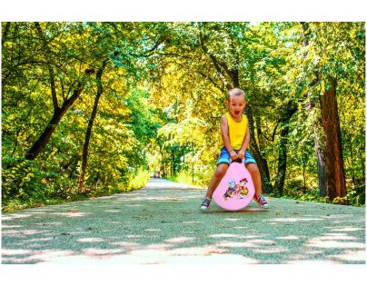 Lexibook Nafukovací skákací míč 45 cm růžový Tlapková patrola
