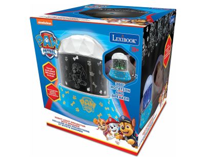 Lexibook Noční projektor Tlapková patrola s reproduktorem