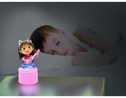 Lexibook Noční světlo s reproduktorem Gábinin kouzelný domek