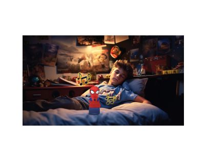 Lexibook Noční světlo s reproduktorem Spiderman