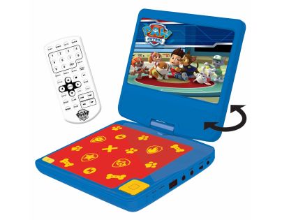 Lexibook Přenosný DVD přehrávač 7 palců Tlapková Patrola