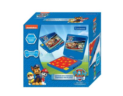 Lexibook Přenosný DVD přehrávač 7 palců Tlapková Patrola