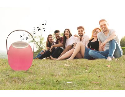 Lexibook Přenosný LED svítící reproduktor s rukojetí