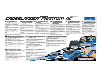 Lexibook Programovatelné auto se světelnými, zvukovými a kouřovými efekty