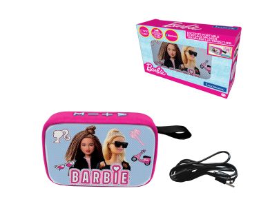 Lexibook Reproduktor Barbie s látkovým povrchem