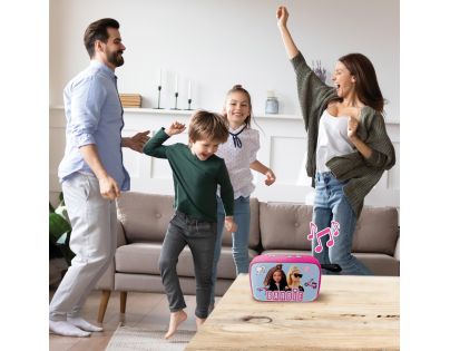 Lexibook Reproduktor Barbie s látkovým povrchem