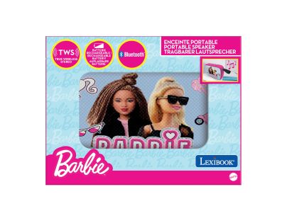 Lexibook Reproduktor Barbie s látkovým povrchem