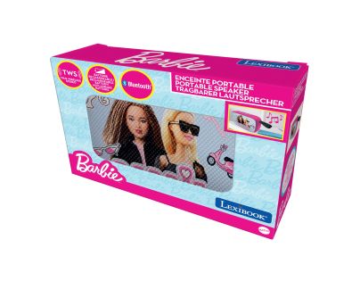 Lexibook Reproduktor Barbie s látkovým povrchem