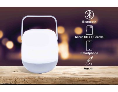 Lexibook Reproduktor iParty se světelnými efekty a rukojetí