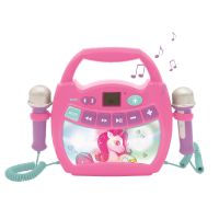 Lexibook Reproduktor karaoke jednorožec se 2 mikrofony 2