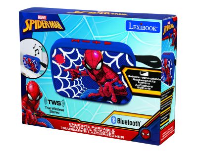 Lexibook Reproduktor Spiderman s látkovým povrchem