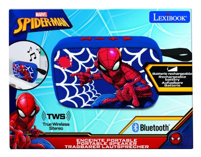 Lexibook Reproduktor Spiderman s látkovým povrchem