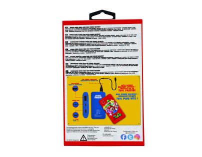Lexibook Rychlonabíjecí power banka Super Mario 10 000 mAh