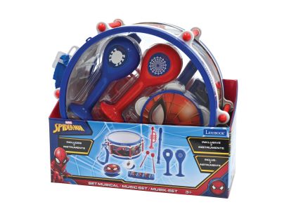 Lexibook Sada 7 hudebních nástrojů Spiderman