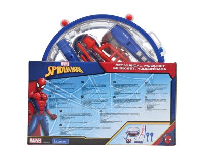 Lexibook Sada 7 hudebních nástrojů Spiderman