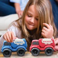 Lexibook Sada policejního a hasičského auta z bioplastu 10 cm 2