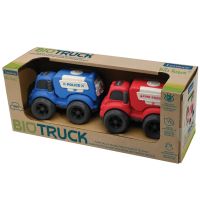 Lexibook Sada policejního a hasičského auta z bioplastu 10 cm 4