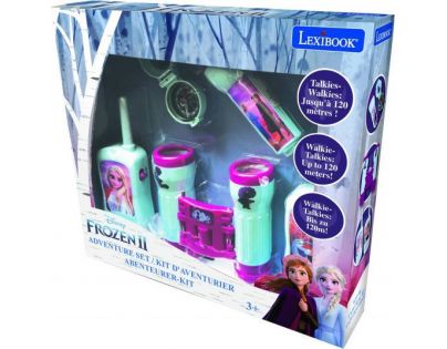 Lexibook Set Frozen Vysílačky, dalekohled a baterka