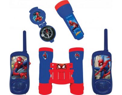 Lexibook Set Spiderman Vysílačky, dalekohled a baterka