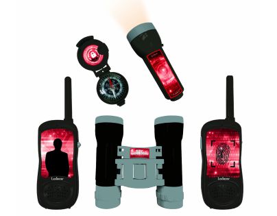 Lexibook Set vysílačky, dalekohled, baterka, kompas