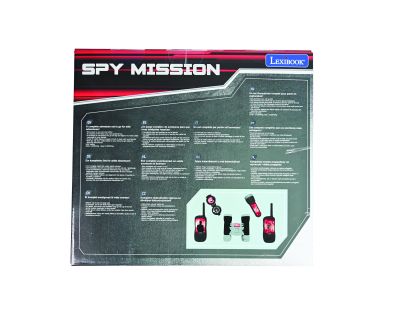 Lexibook Set vysílačky, dalekohled, baterka, kompas