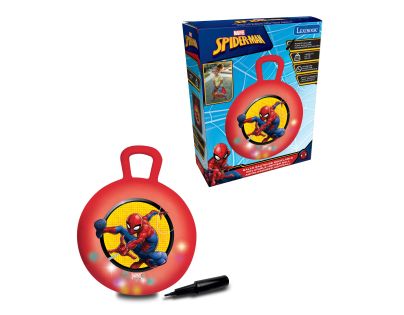 Lexibook Skákací míč se světelnými efekty Spiderman