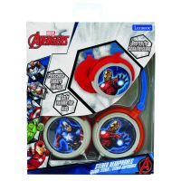 Lexibook Skládací drátová sluchátka Avengers s limitem hlasitosti 6