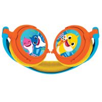 Lexibook Skládací drátová sluchátka Baby Shark s limitem hlasitosti 4