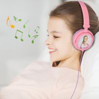 Lexibook Skládací drátová sluchátka Barbie s limitem hlasitosti 6