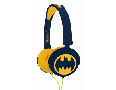 Lexibook Skládací drátová sluchátka Batman s limitem hlasitosti