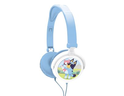 Lexibook skládací drátová sluchátka Bluey s limitem hlasitosti