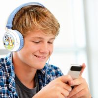 Lexibook skládací drátová sluchátka Bluey s limitem hlasitosti 5