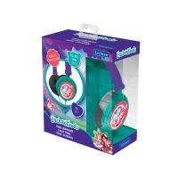 Lexibook Skládací drátová sluchátka Enchantimals  s limitem hlasitosti 5