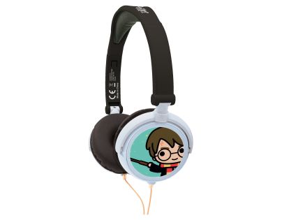 Lexibook Skládací drátová sluchátka Harry Potter s limitem hlasitosti