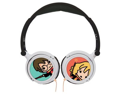 Lexibook Skládací drátová sluchátka Harry Potter s limitem hlasitosti