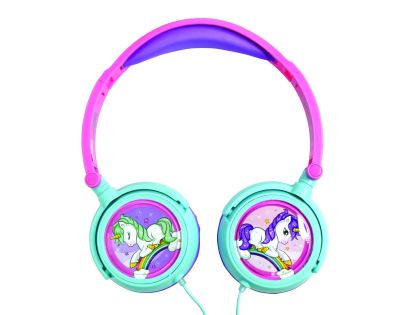 Lexibook Skládací drátová sluchátka Jednorožec s limitem hlasitosti