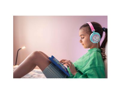 Lexibook Skládací drátová sluchátka Jednorožec s limitem hlasitosti