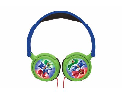 Lexibook Skládací drátová sluchátka PJ Masks s limitem hlasitosti