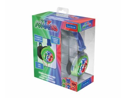 Lexibook Skládací drátová sluchátka PJ Masks s limitem hlasitosti