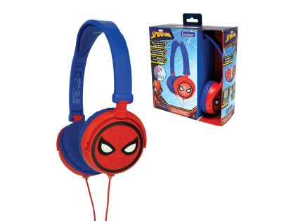 Lexibook Skládací drátová sluchátka Spiderman s limitem hlasitosti