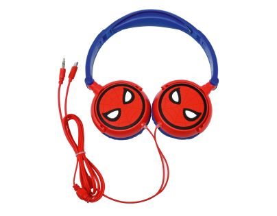 Lexibook Skládací drátová sluchátka Spiderman s limitem hlasitosti