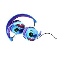 Lexibook Skládací drátová sluchátka Stitch s limitem hlasitosti 3