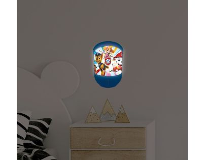Lexibook stolní a nástěnná lampička Tlapková patrola